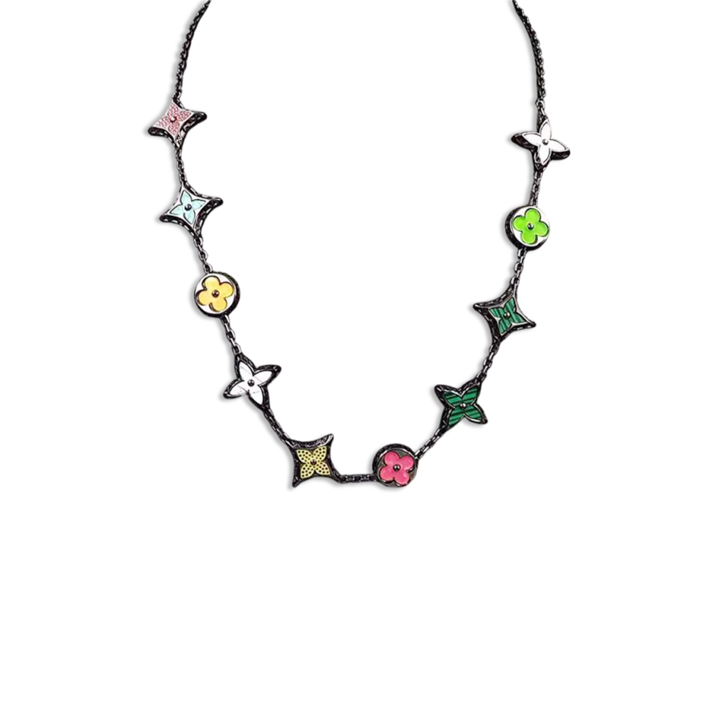 l0vis Vvtt0n mng big party necklace m01058